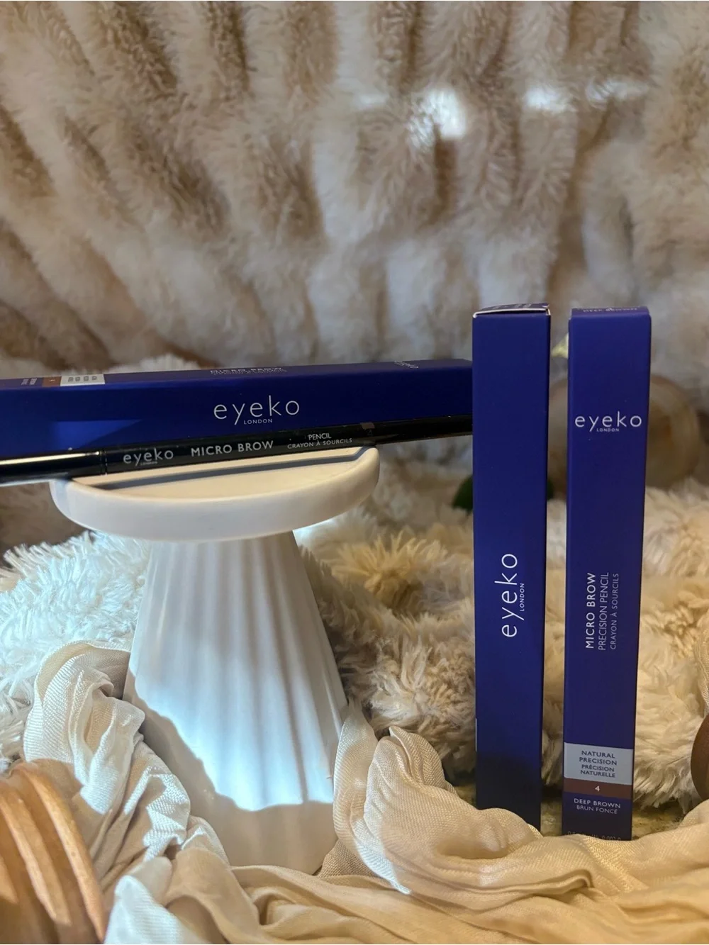 Eyeko Micro Brow Pencil - Deep Brown 4